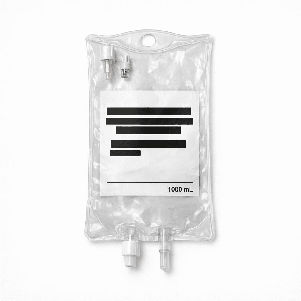 Used IV Bag